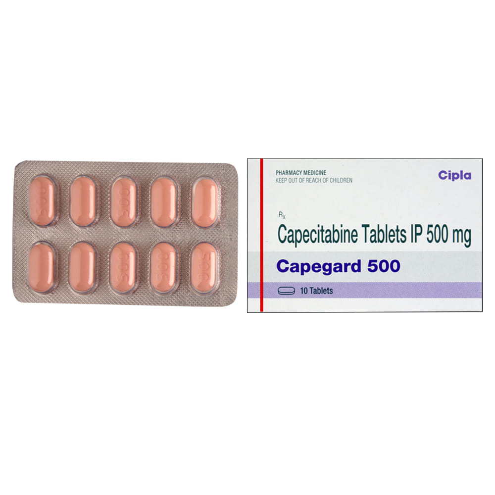Buy Capegard 500mg 10 Tablets Online at Best Prices | Wellness Forever