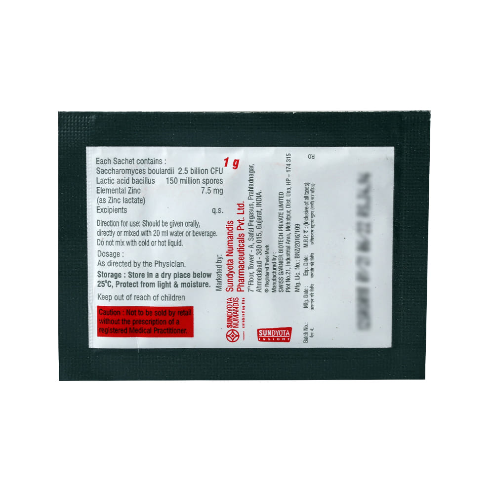Buy Reflora-Z Sachet 1 g Online at Best Prices | Wellness Forever