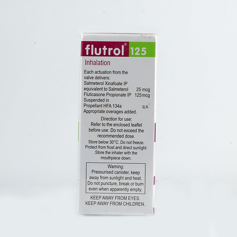 Buy Flutrol 125 Inhaler Online at Best Prices | Wellness Forever