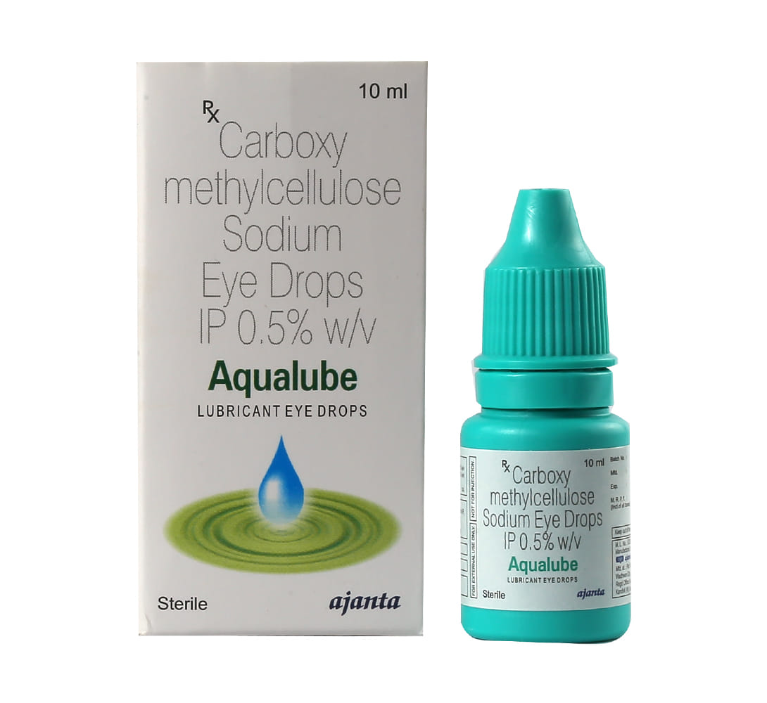 Buy Aqualube Eye Drops 10 ml Online at Best Prices