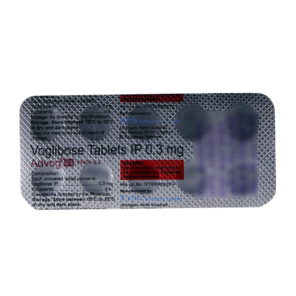 Buy Advog 0.3mg 10 Tablets Online at Best Prices | Wellness Forever