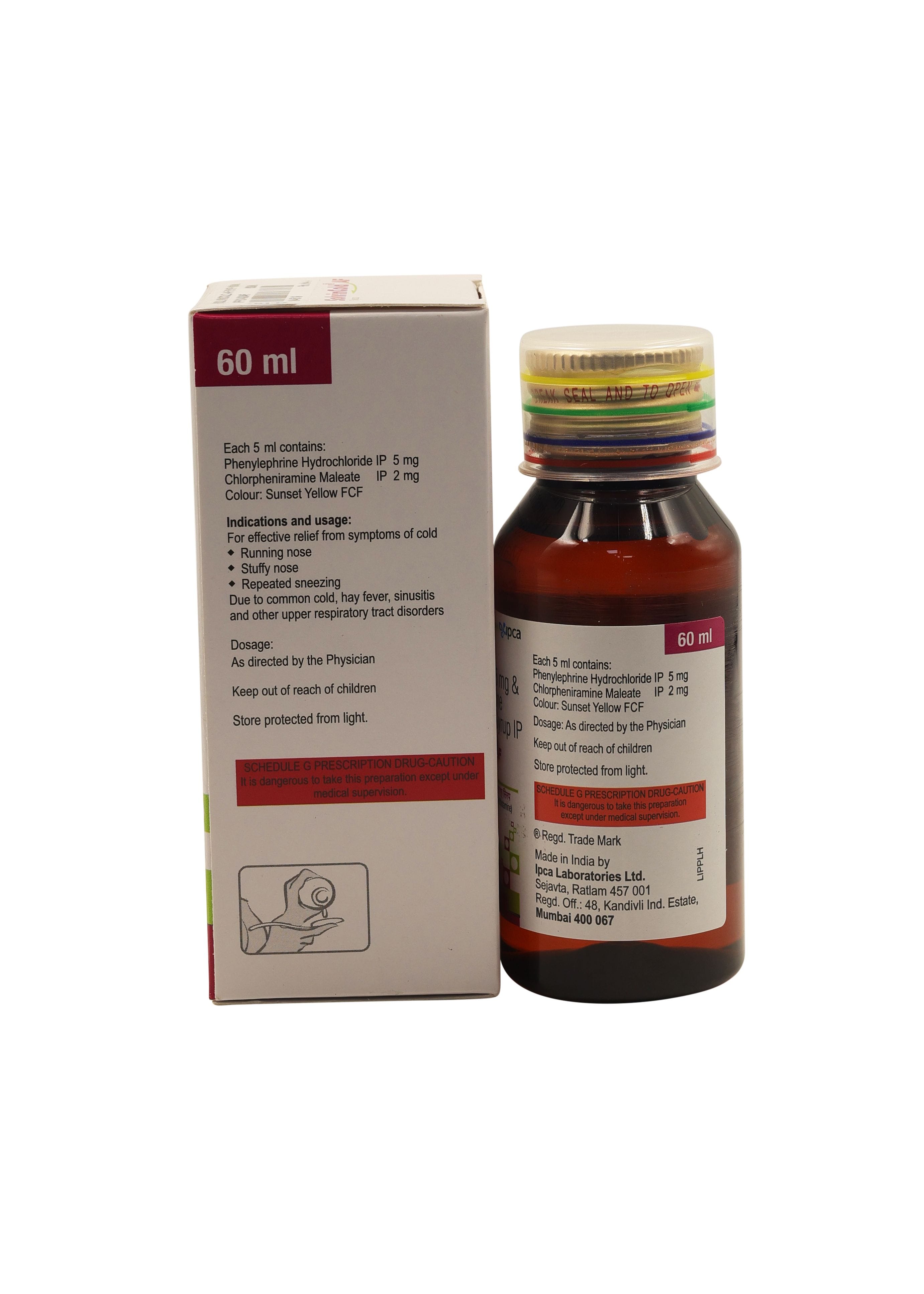 Buy Solvincold-AF Syrup 60 ml Online at Best Prices | Wellness Forever