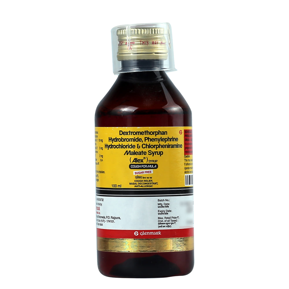 Buy Alex Sugar Free Syrup 100 ml Online at Best Prices | Wellness Forever