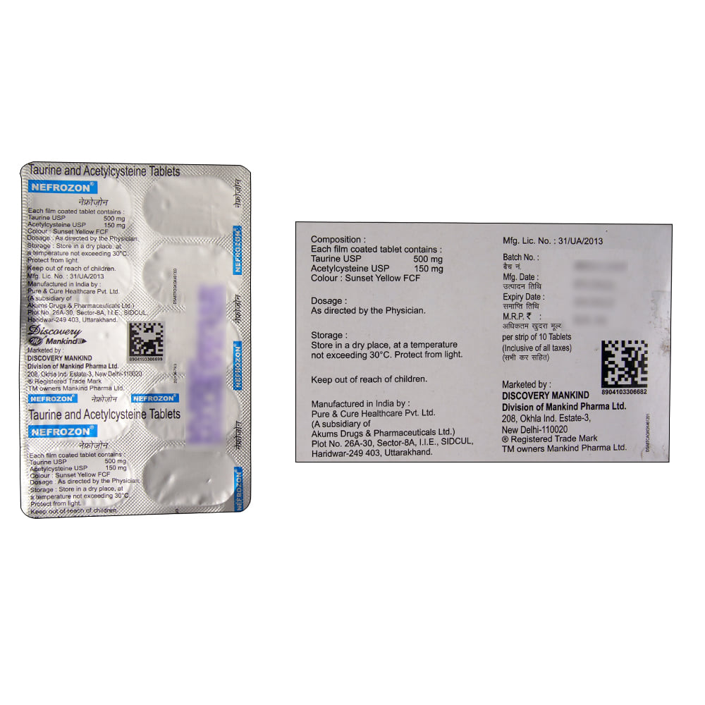 Nefrozon Buy Nefrozon 10 Tablets Online at Best Prices | Wellness Forever