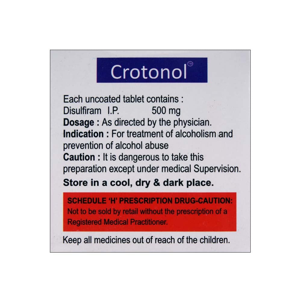 Croon Tablet Buy Crotonol 4 Tablets Online at Best Prices | Wellness Forever