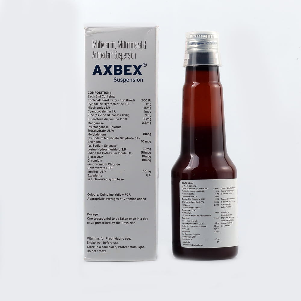 Buy Axbex Syrup 200 ml Online at Best Prices | Wellness Forever
