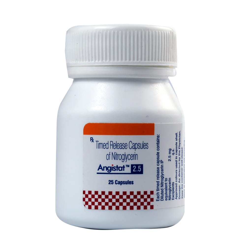 Buy Angistat 2.5mg 25 Capsules Online at Best Prices | Wellness Forever