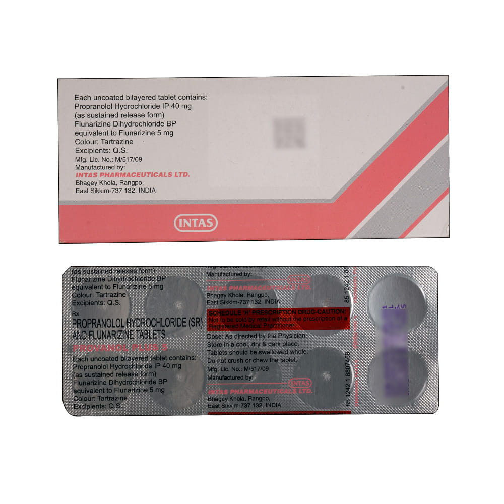 Provonal Forte Buy Provanol-Plus 5mg 10 Tablets Online at Best Prices | Wellness Forever
