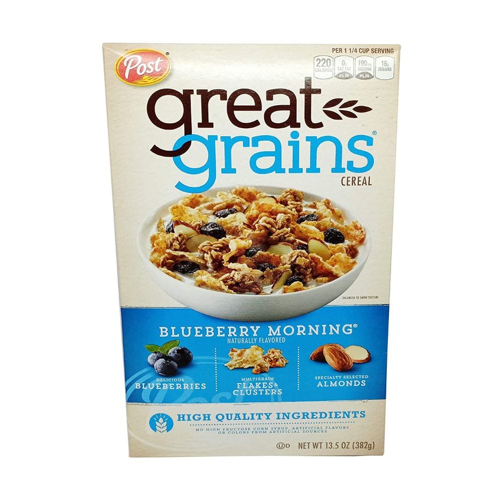 Buy Post Blueberry Morning Cereal, 382 g Online at Best Prices ...