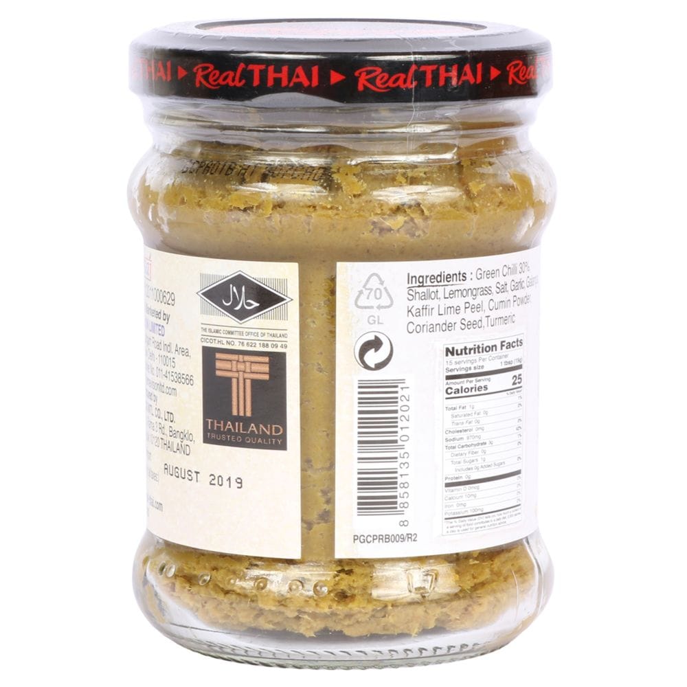 Buy Real Thai Green Curry Paste, 227 g Online at Best Prices | Wellness ...