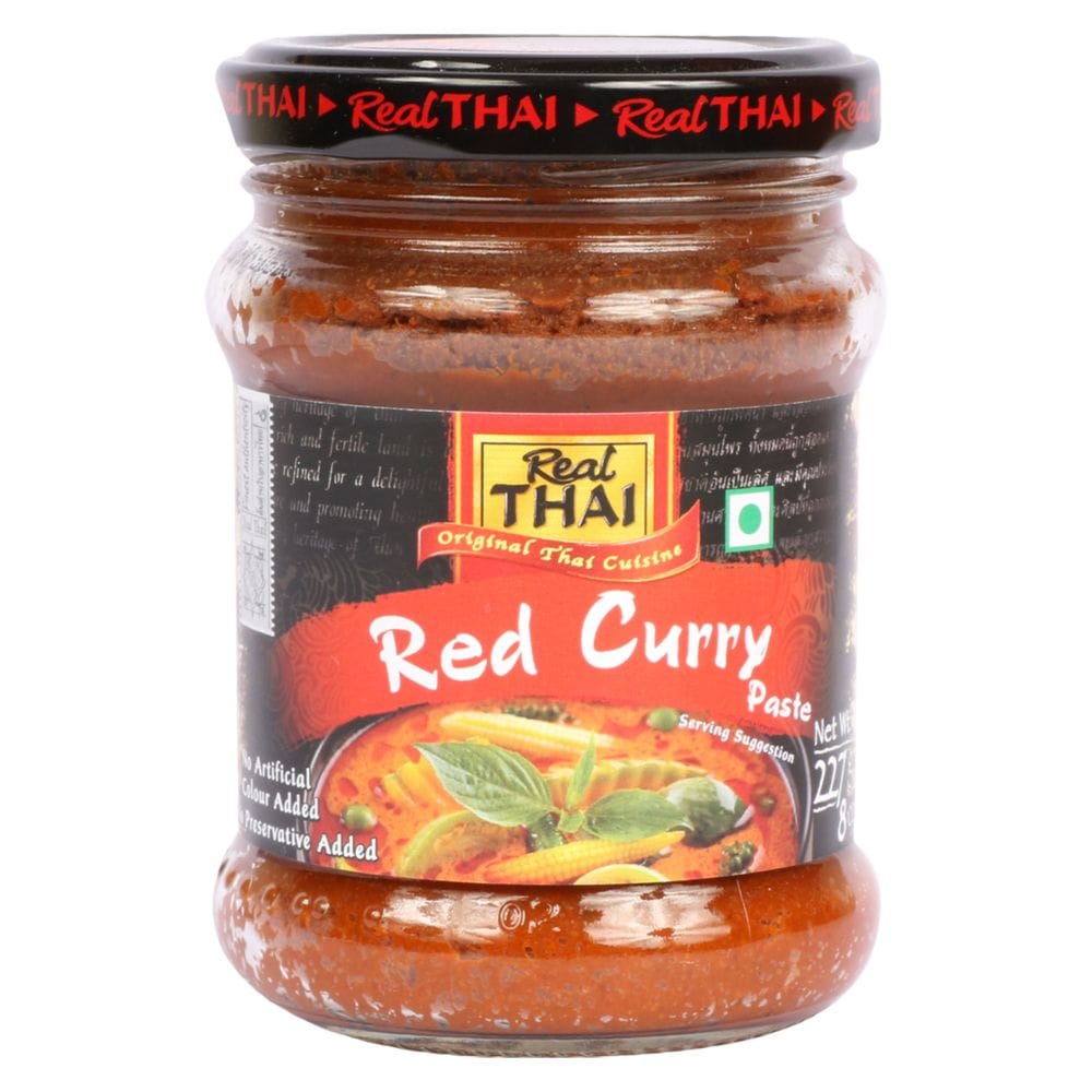 Buy Real Thai Red Curry Paste, 227 g Online at Best Prices | Wellness ...