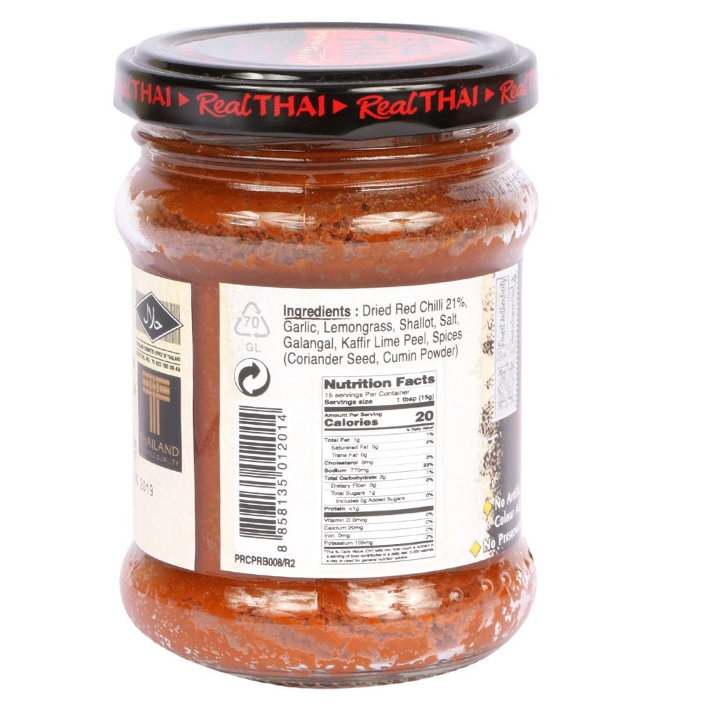 Buy Real Thai Red Curry Paste, 227 g Online at Best Prices | Wellness ...