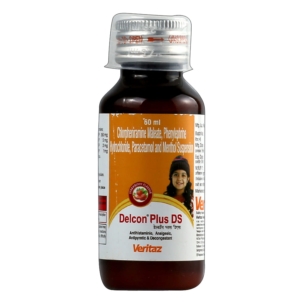 Buy Delcon-Plus Ds Syrup 60 ml Online at Best Prices | Wellness Forever