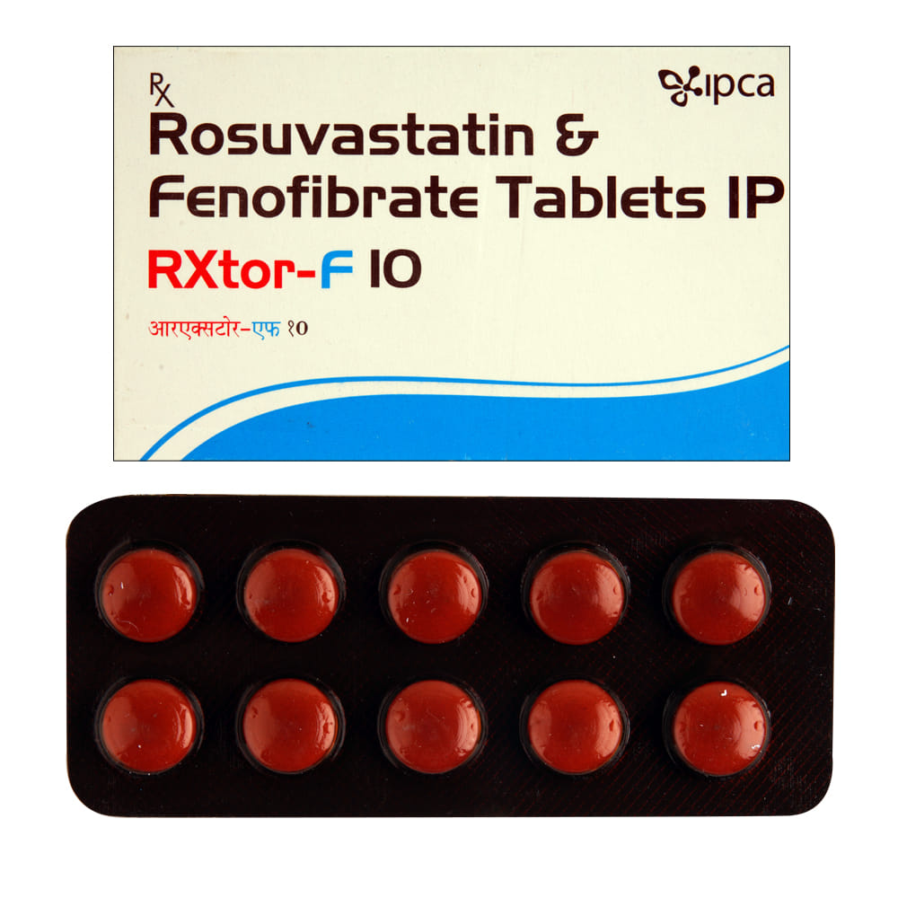 Buy Rxtor-F 10mg 10 Tablets Online at Best Prices | Wellness Forever