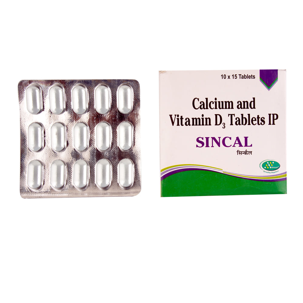 Buy Sincal 15 Tablets Online at Best Prices | Wellness Forever