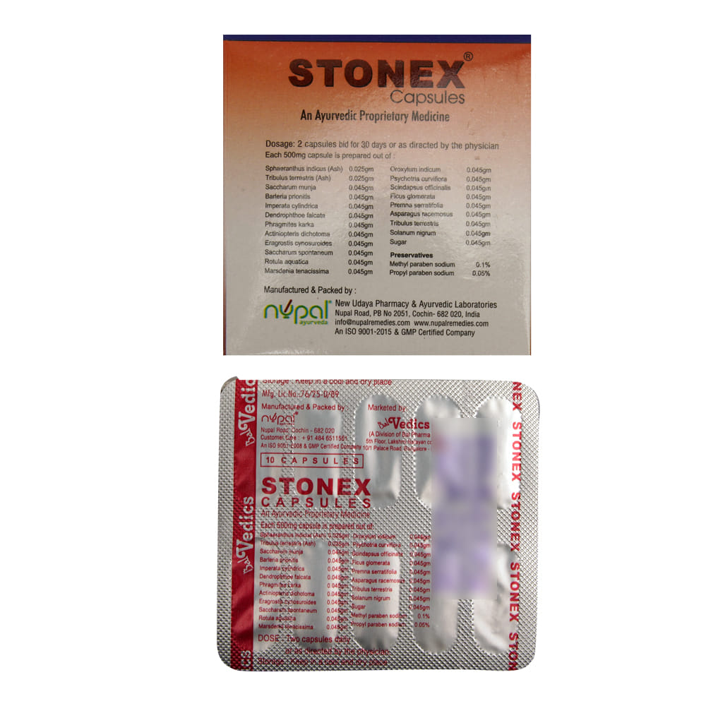 Buy Stonex 10 Capsules Online at Best Prices | Wellness Forever