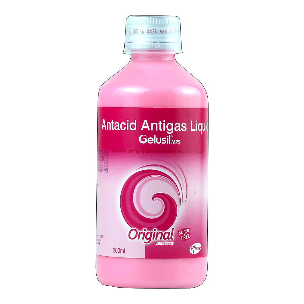 Buy Gelusil-Mps Syrup 200ml Online at Best Prices | Wellness Forever