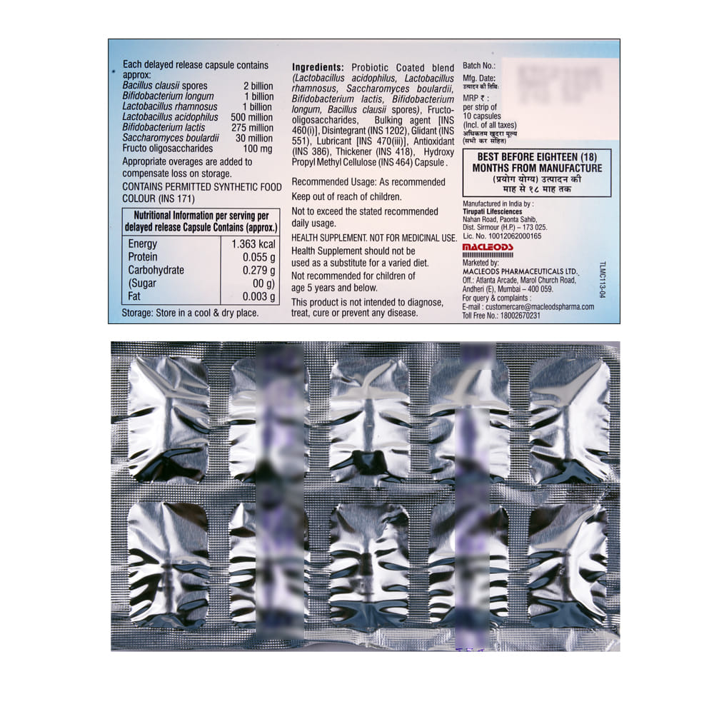 Buy Entroflora 10 Capsules Online at Best Prices | Wellness Forever