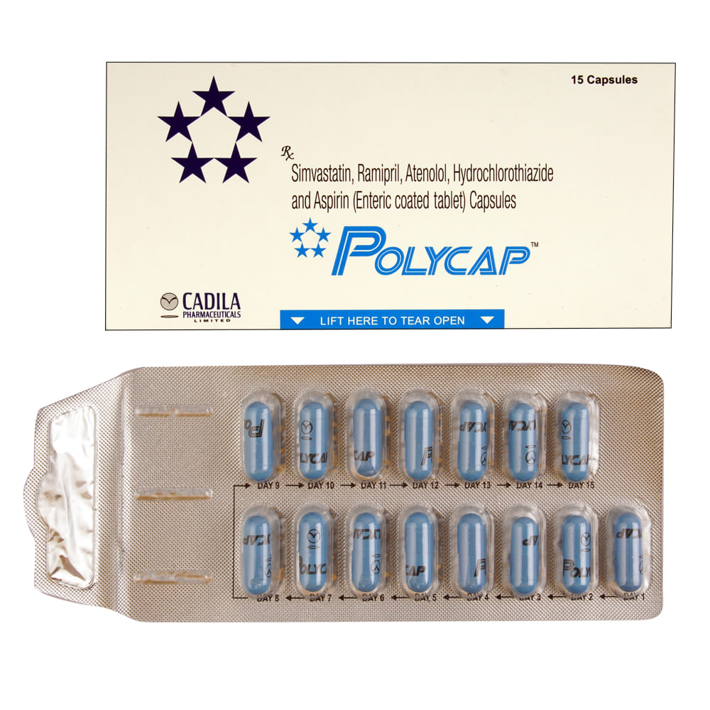 Buy Polycap 15 Capsules Online at Best Prices | Wellness Forever