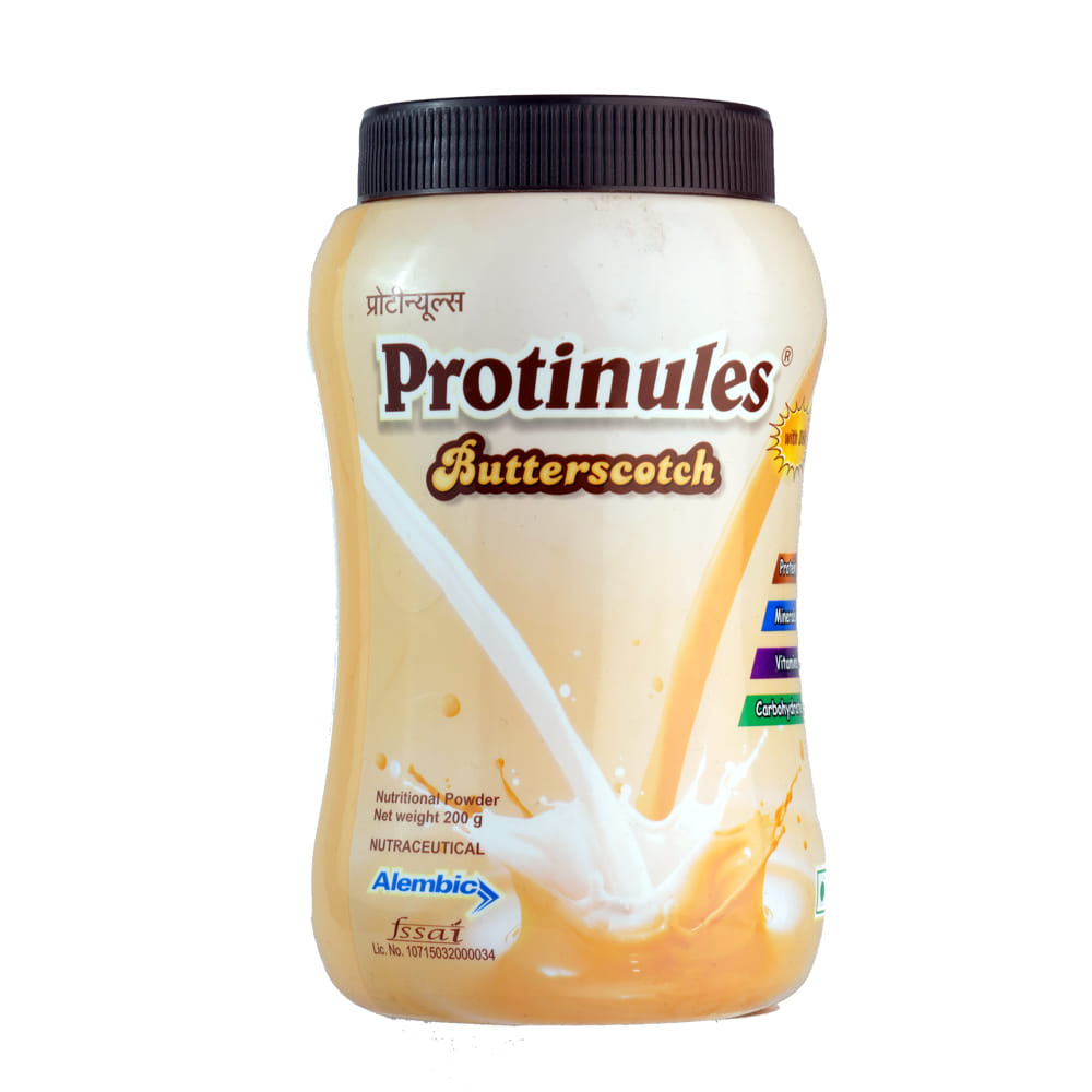 Buy Protinules Butterscotch Powder 200g Online at Best Prices ...