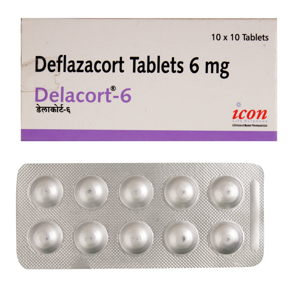 Buy Delacort 6mg 10 Tablets Online at Best Prices | Wellness Forever