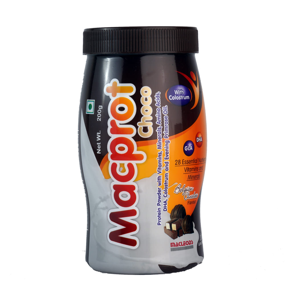 Buy Macprot Chocolate Powder 200g Online at Best Prices | Wellness Forever