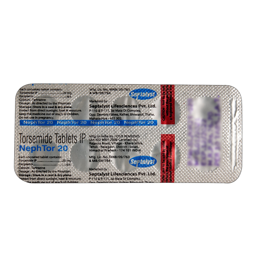 Buy Nephtor 20mg 10 Tablets Online at Best Prices | Wellness Forever