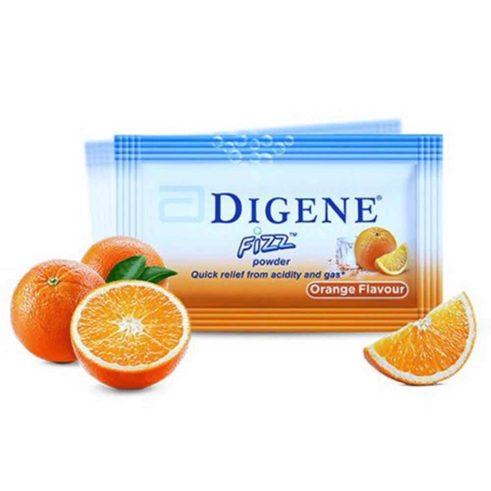 Buy Digene Fizz Orange Sachet, 5 g Online at Best Prices | Wellness Forever