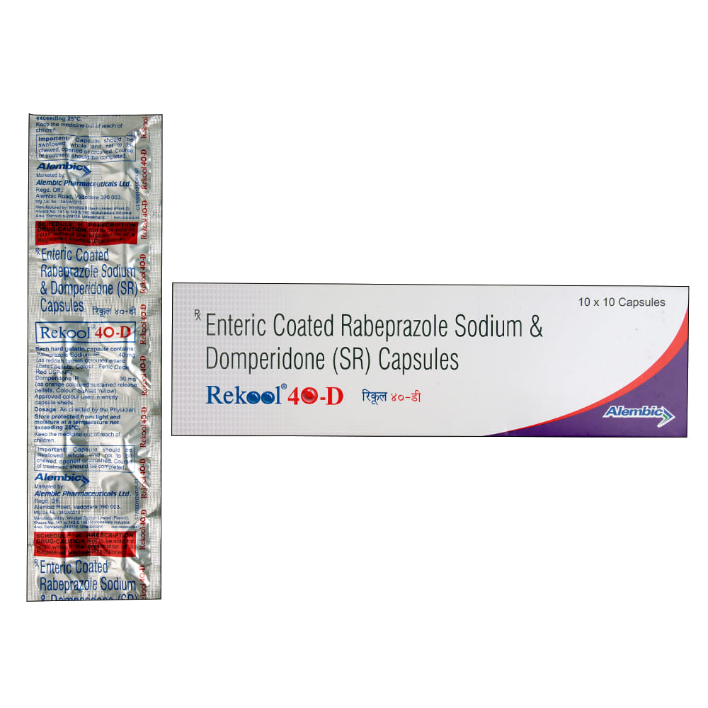 Obat Rekoval Buy Rekool-D 40mg 10 Capsules Online at Best Prices | Wellness Forever