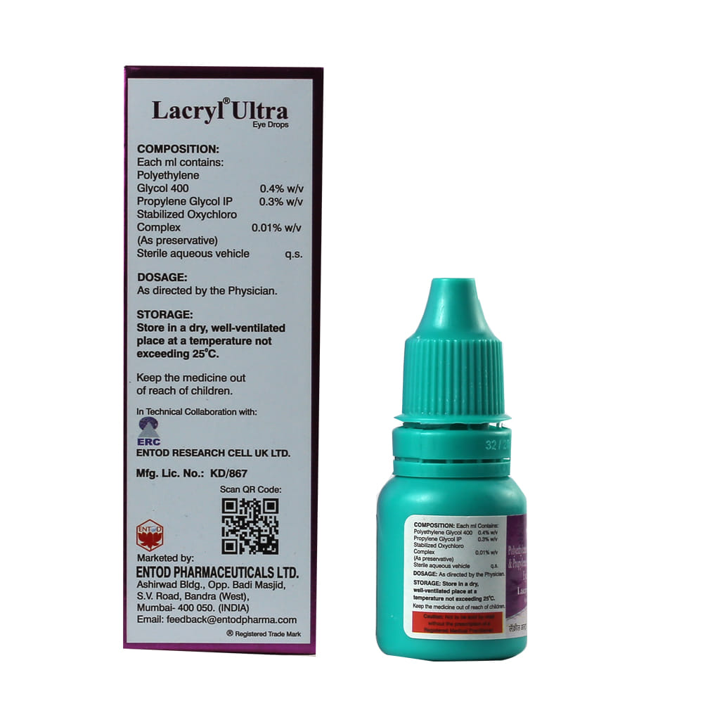 Buy Ultra-Gel Eye Drops 10 ml Online at Best Prices | Wellness Forever