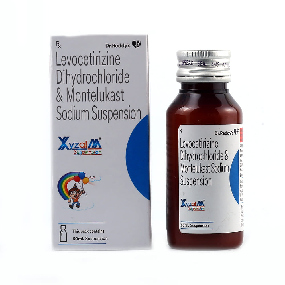 Buy Xyzal-M Syrup 60 ml Online at Best Prices | Wellness Forever