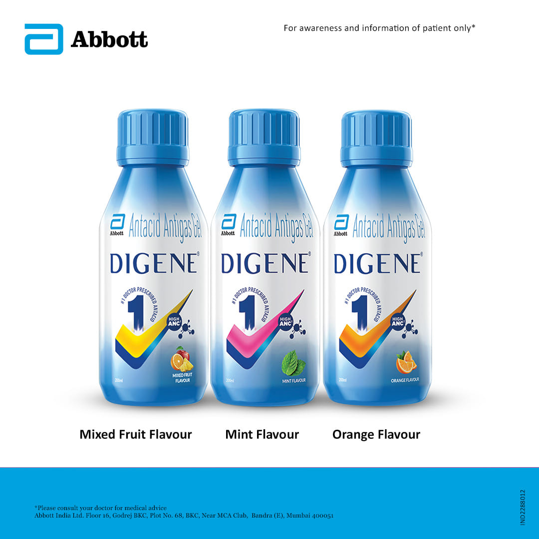 Buy Digene Gel Acidity & Gas Relief Mint 200ml Online at Best Prices ...