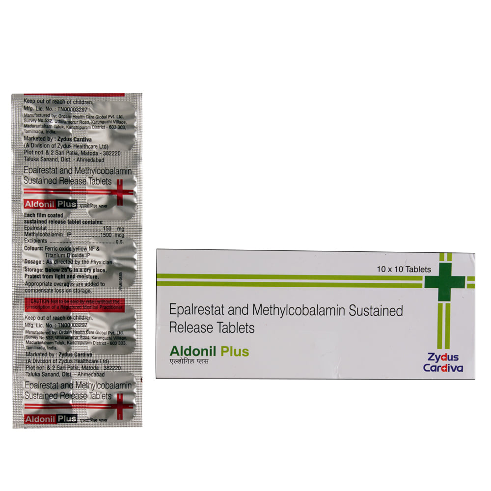Buy Aldonil-Plus 10 Tablets Online at Best Prices | Wellness Forever