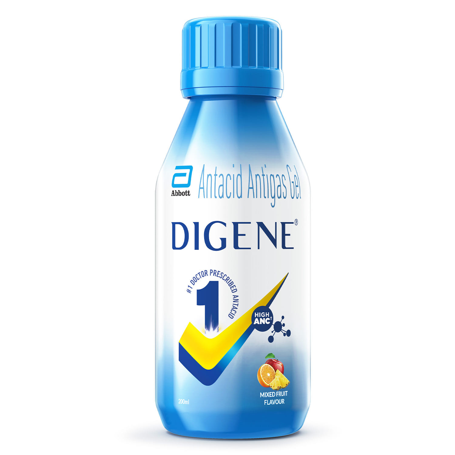 Buy Digene Gel Acidity & Gas Relief Mixed Fruit 200ml Online at Best ...