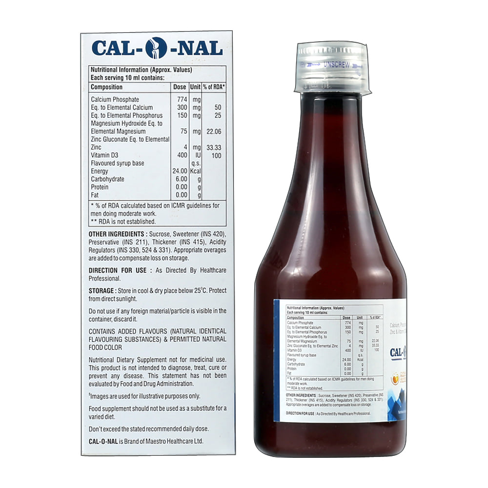 Buy Calonal Syrup 200 ml Online at Best Prices | Wellness Forever