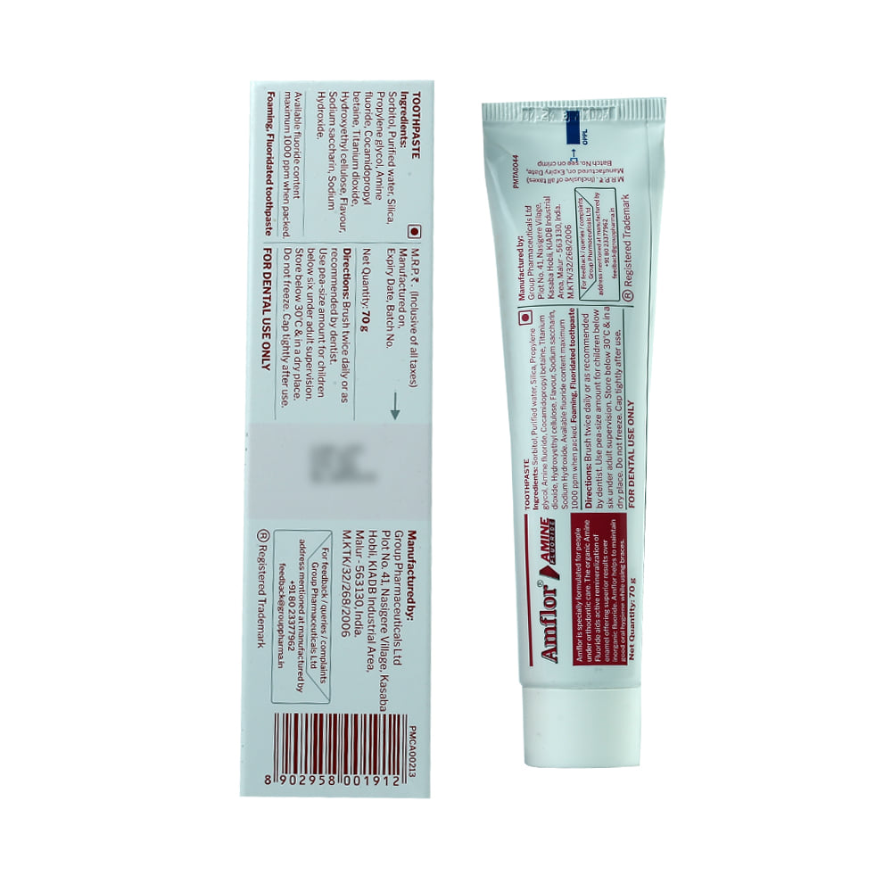 Buy Amflor Tooth Paste 70 g Online at Best Prices | Wellness Forever