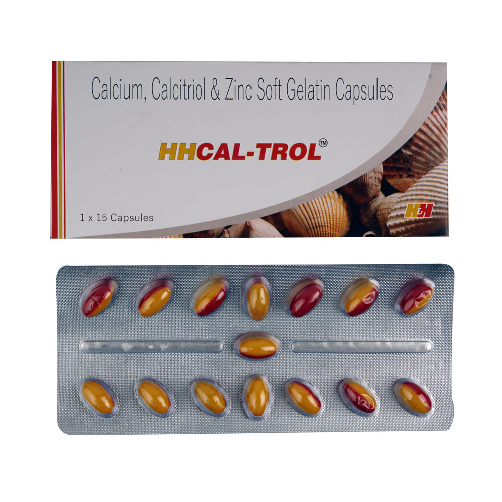 Buy Hhcal-Trol 15 Capsules Online at Best Prices | Wellness Forever