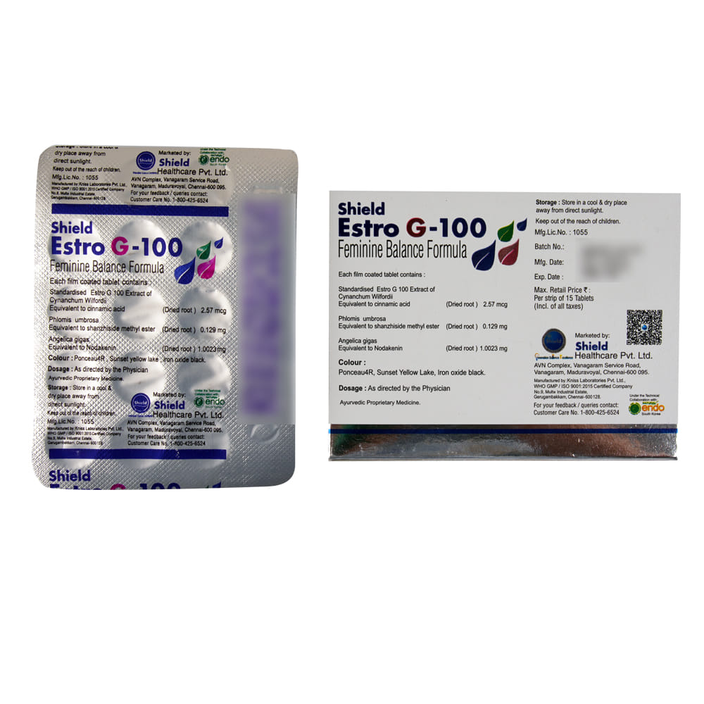Buy Estro-G 100mg 15 Tablets Online at Best Prices | Wellness Forever