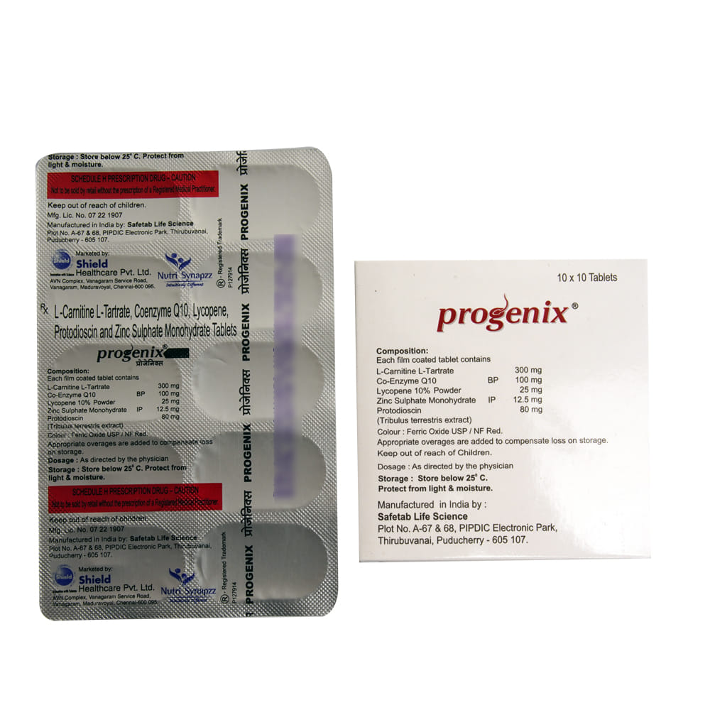 Buy Progenix 10 Tablets Online at Best Prices | Wellness Forever