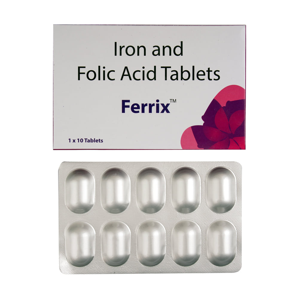 Buy Ferrix 10 Tablets Online at Best Prices | Wellness Forever