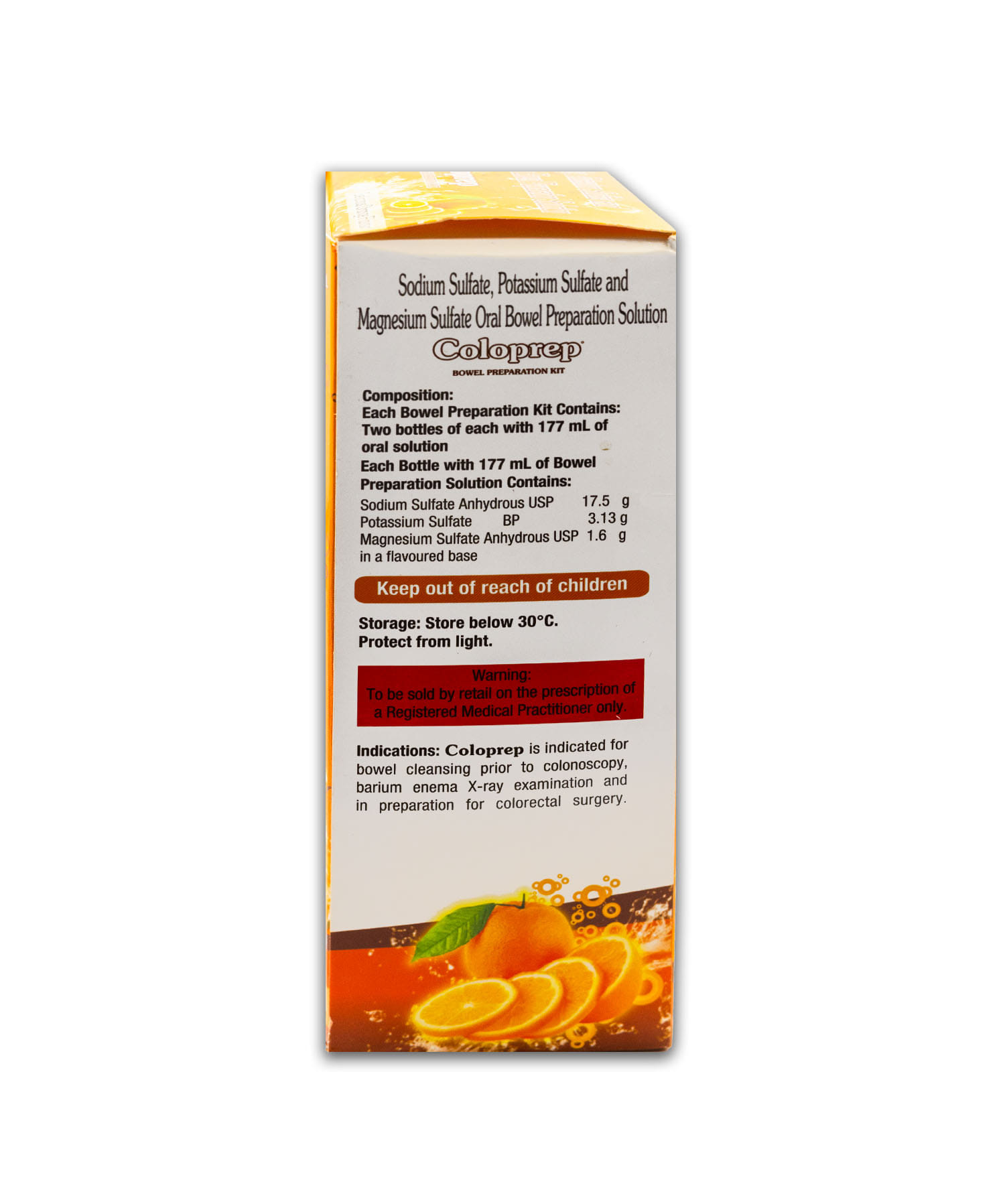 Buy Coloprep Bowel Preparation Kit Delicious Orange, 1 Online at Best ...