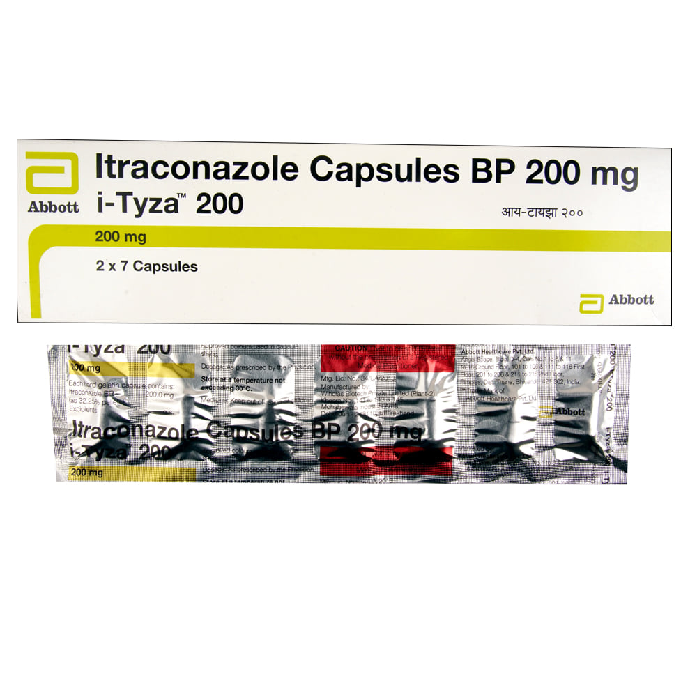 Buy I-Tyza 200mg 7 Capsules Online at Best Prices | Wellness Forever