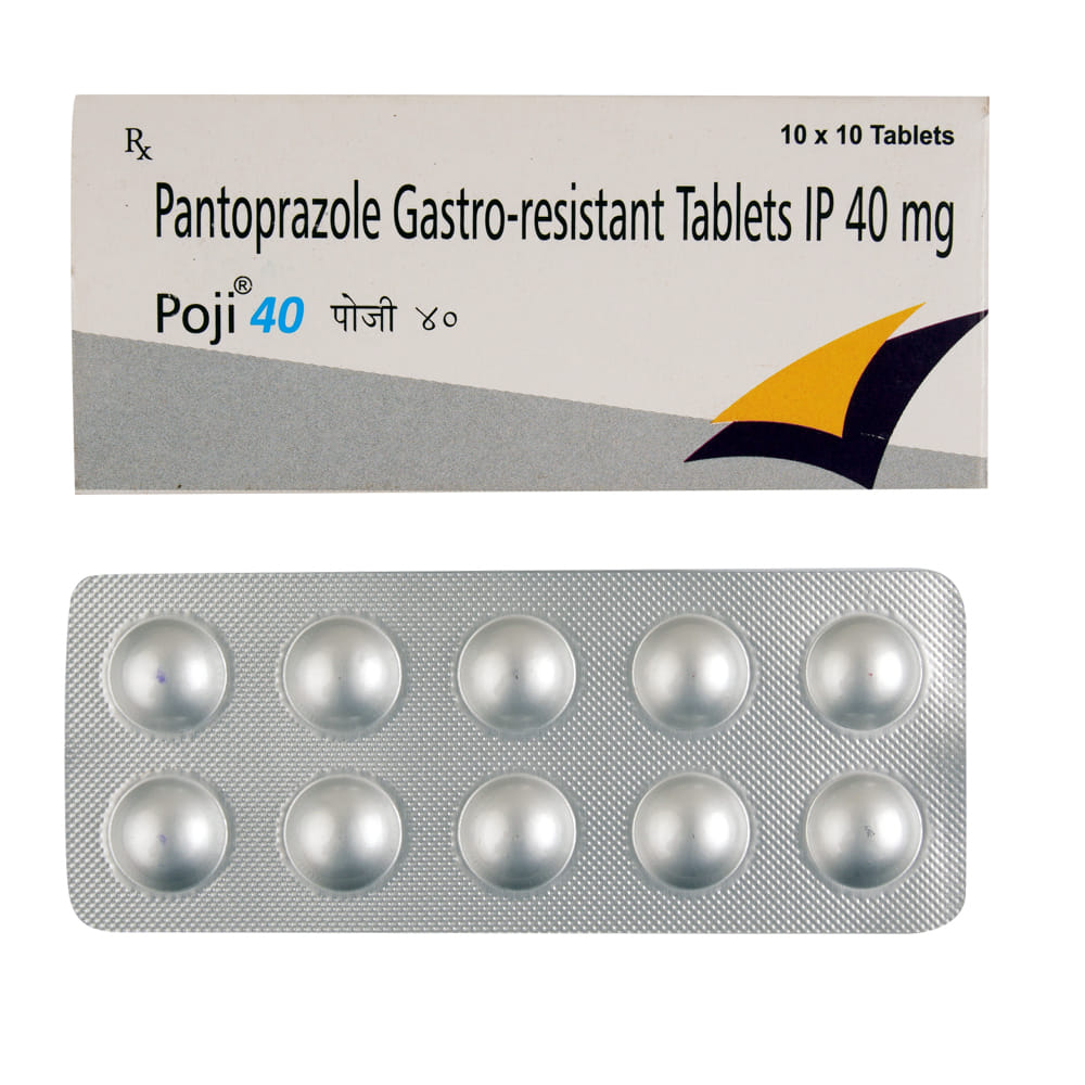 Buy Poji 40mg 10 Tablets Online at Best Prices | Wellness Forever