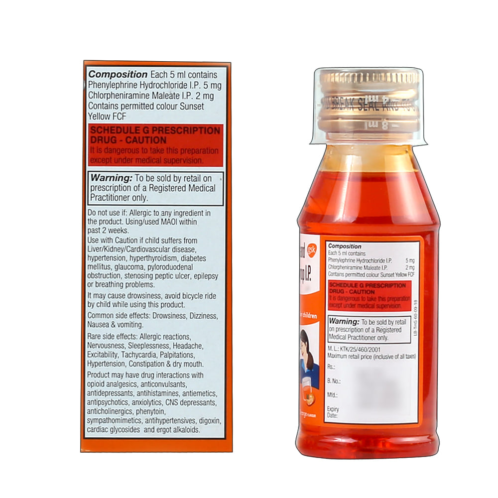 Buy T-Minic Cold Orange Syrup 60Ml Online at Best Prices | Wellness Forever