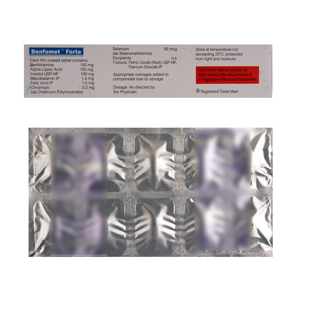 Buy Benfomet-Forte 10 Tablets Online at Best Prices | Wellness Forever