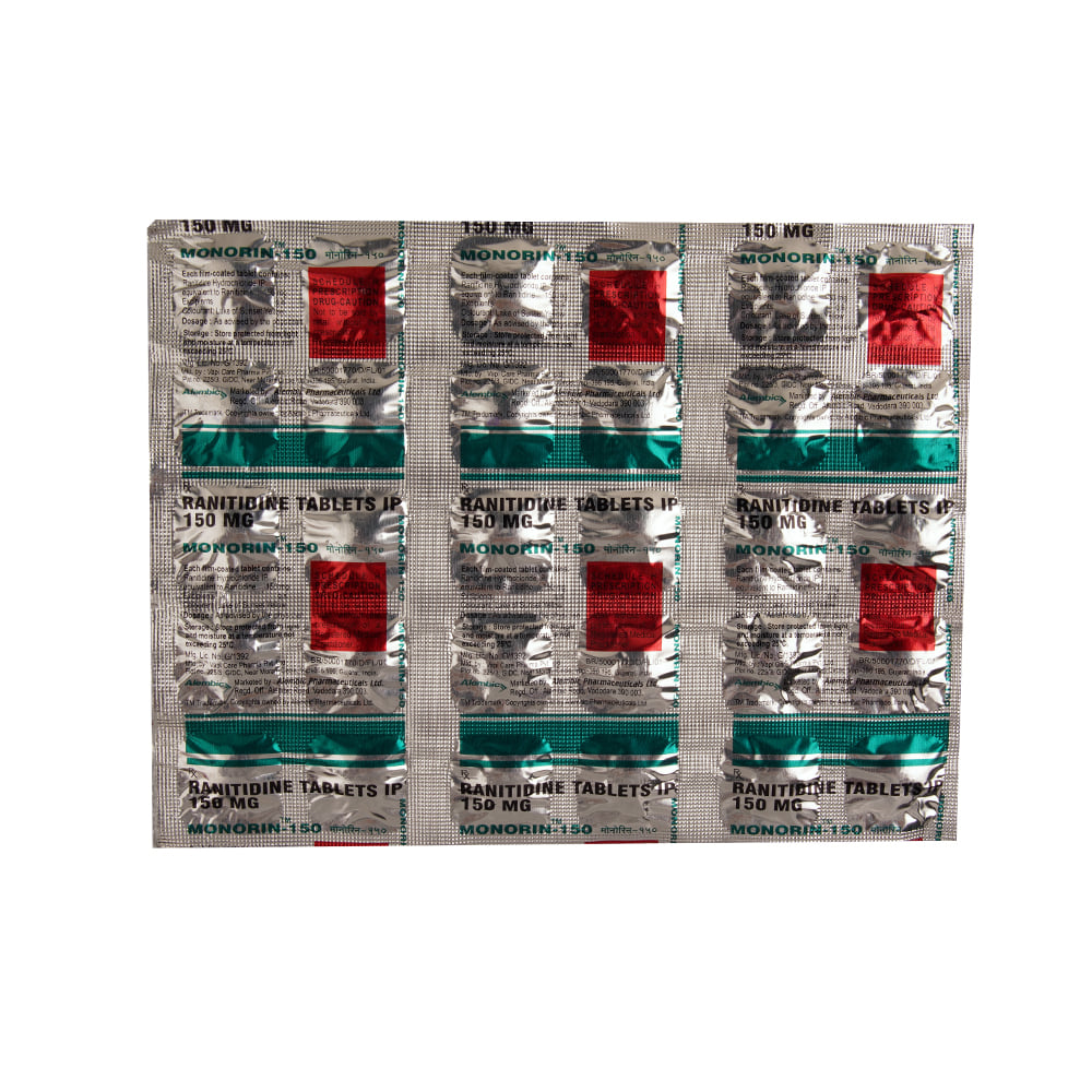 Buy Monorin 150mg 30 Tablets Online at Best Prices | Wellness Forever