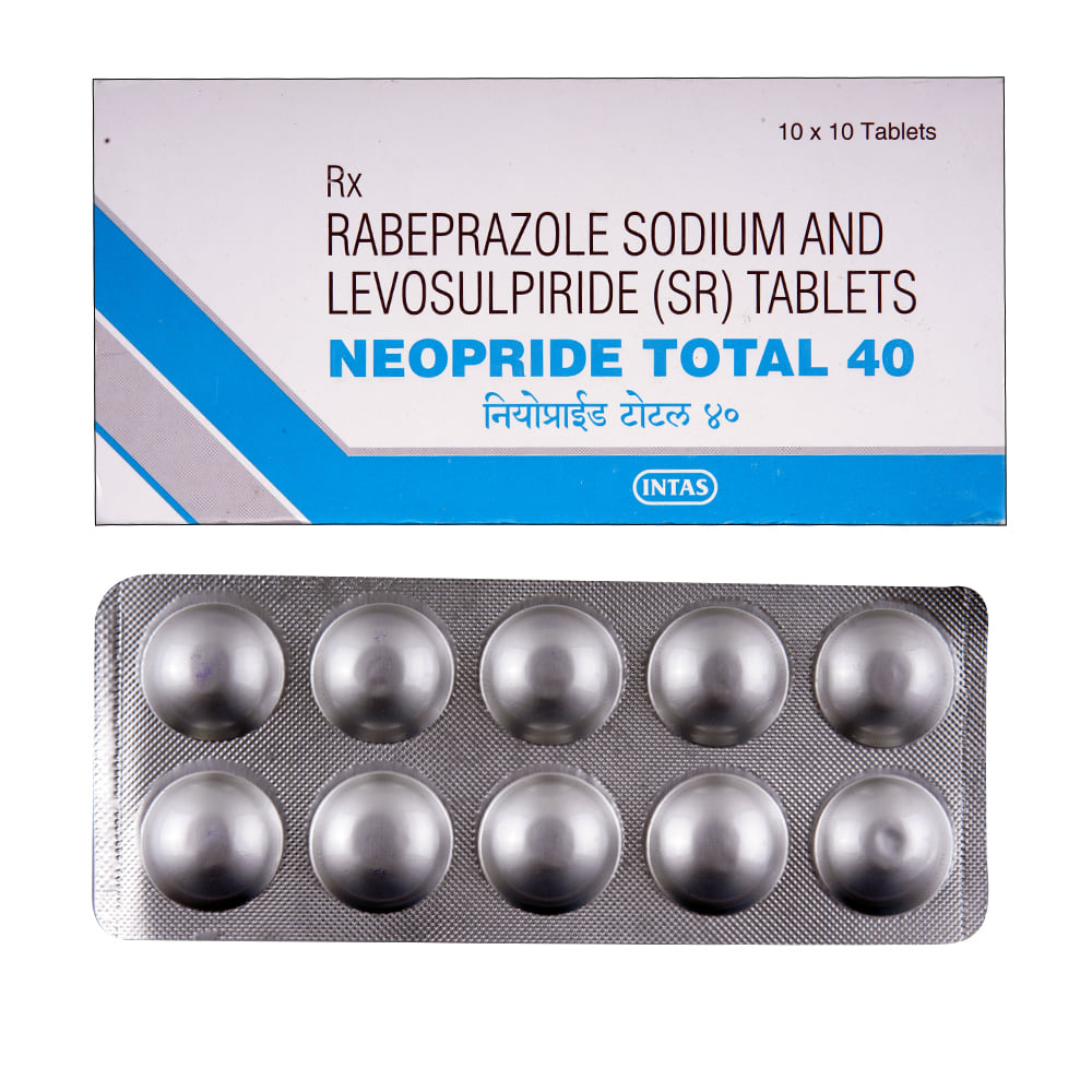 Neoprid Buy Neopride-Total 40mg 10 Tablets Online at Best Prices | Wellness Forever