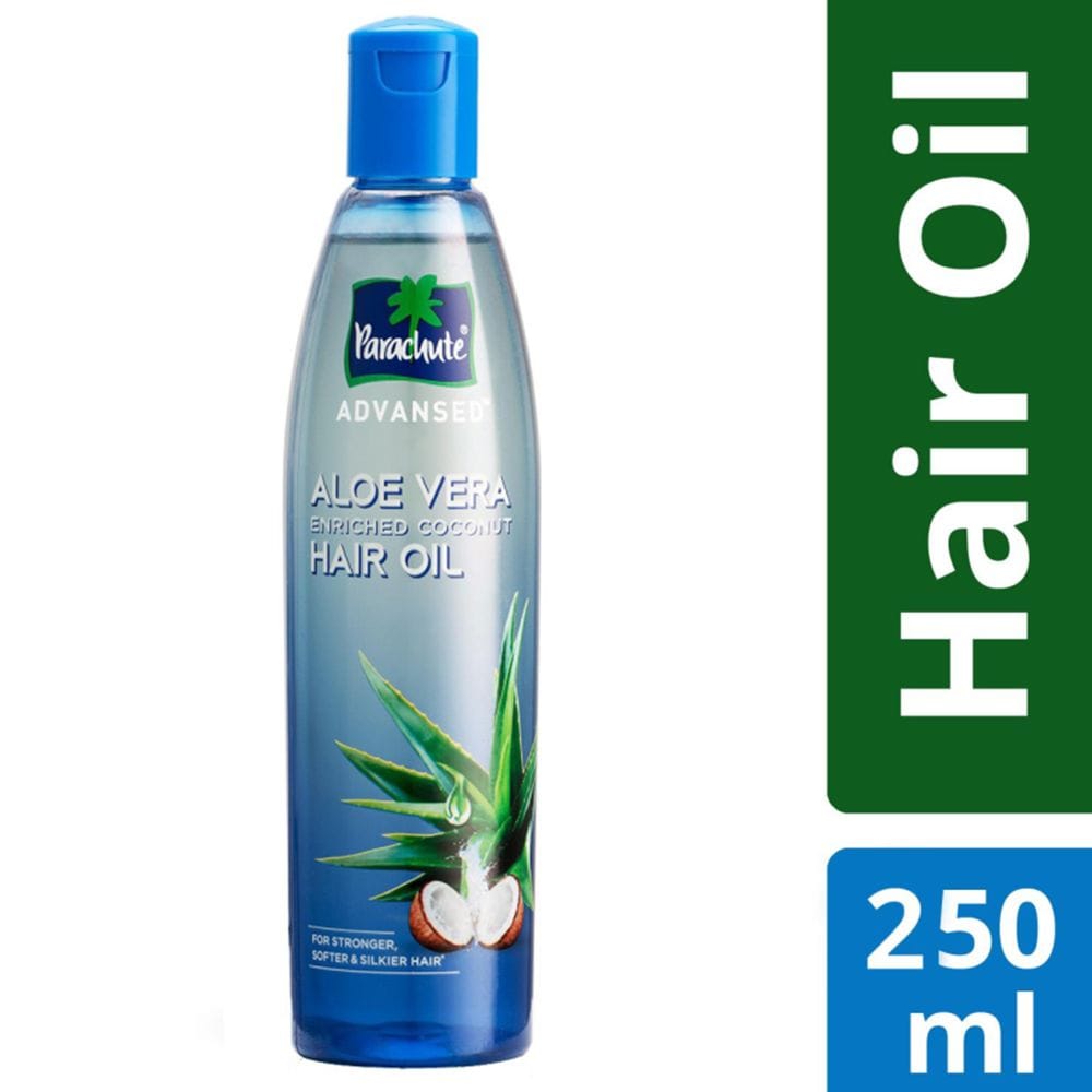 Buy Parachute Hair Oil Advansed Aloevera 250ml Online at Best Prices |  Wellness Forever