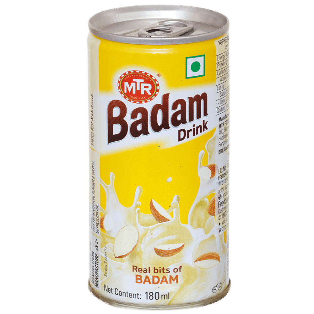 Buy MTR Badam Drink Badam Can 180ml Online at Best Prices | Wellness ...