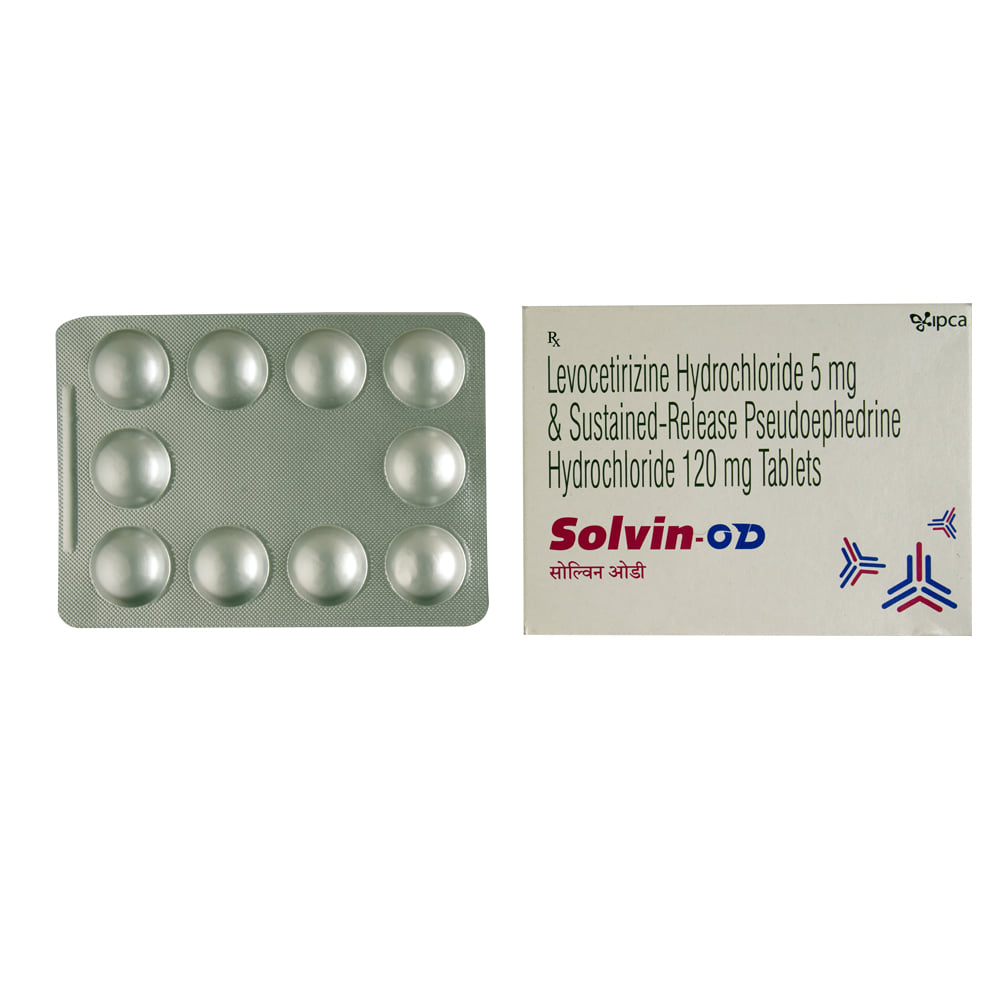 Solvan Tab Buy Solvin OD 10 Tablets Online at Best Prices | Wellness Forever